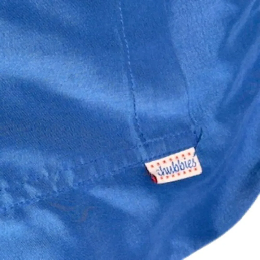 Chubbies Red/Blue Color Block Swim Trunks in Size‎ Medium with Lining